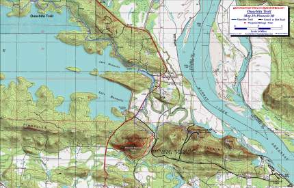 Ouachita Trail Map 29 Pinnacle Mt.